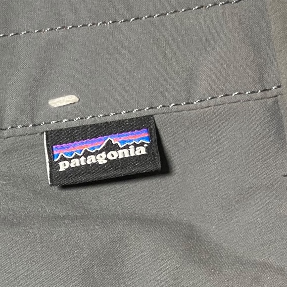 Patagonia Men's Sz 34 Hiking Camo Pants Gray lightweight - Picture 5 of 11